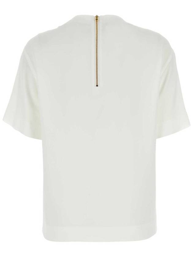 Shirt J02150533 1001 White - MOSCHINO - BALAAN 3