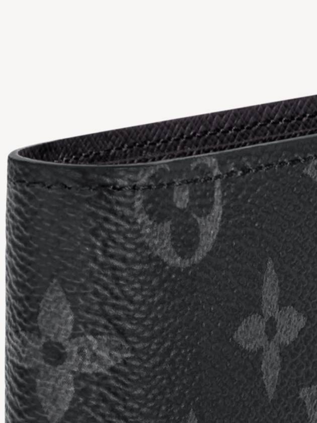 Slender Monogram Eclipse Half Wallet Black - LOUIS VUITTON - BALAAN 5