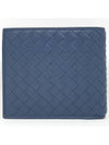 Intrecciato Bifold Wallet Navy - BOTTEGA VENETA - BALAAN 3