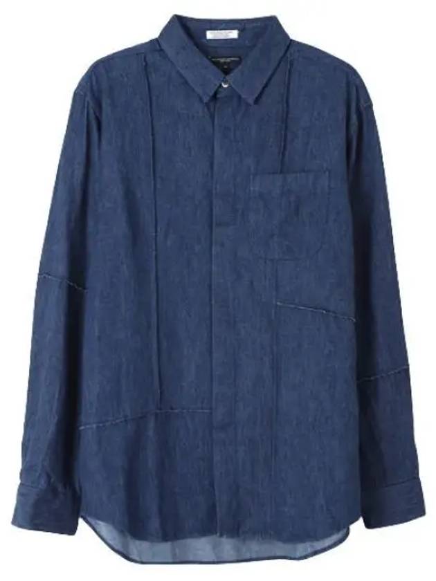 Combo Short Collar Hemp Cotton Shirt Men Long Sleeve - ENGINEERED GARMENTS - BALAAN 1