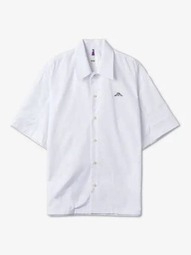 Oversized GEO short sleeve shirt white 23E28OAU40COTOA005100 - OAMC - BALAAN 1