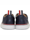 Toe Cap Trainer Low Top Sneakers Navy - THOM BROWNE - BALAAN 5