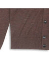 Smith Market Brown Cardigan Men s Clothing - THEORY - BALAAN 3