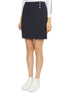 Women's Anna Mini H-Line Skirt Navy - J.LINDEBERG - BALAAN 3