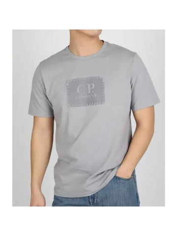 30 1 Jersey Label Style Logo T Shirt 16CMTS042A 005100W 913 Jersey Label Logo T-Shirt - CP COMPANY - BALAAN 1