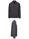 Garment Dyed Crinkle Reps R-NY Jacket Black - STONE ISLAND - BALAAN 5