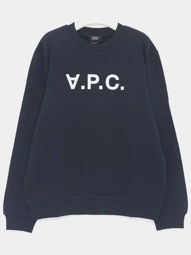 Grand VPC Sweatshirt Blue - A.P.C. - BALAAN 4