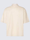 Pyjamas Short Sleeve Shirt Cream - LEMAIRE - BALAAN 3