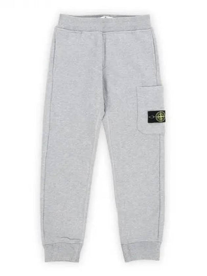 Kids Compass Logo Patch Training Jogger Track Pants Grey - STONE ISLAND - BALAAN 2