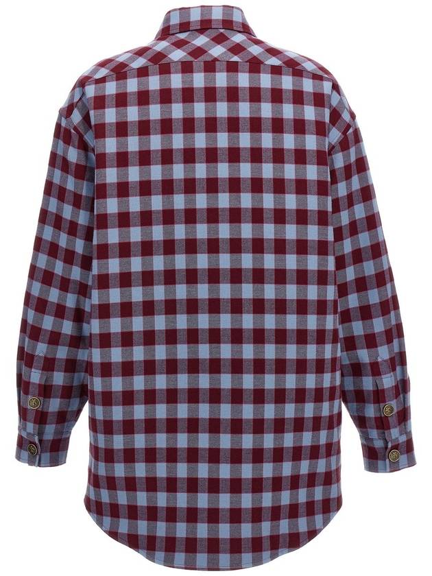 Etro 'Check' Multicolor Cotton Shirt - ETRO - BALAAN 2