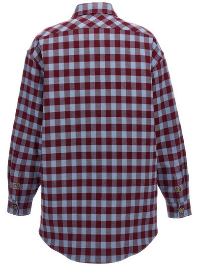 Etro 'Check' Multicolor Cotton Shirt - ETRO - BALAAN 2