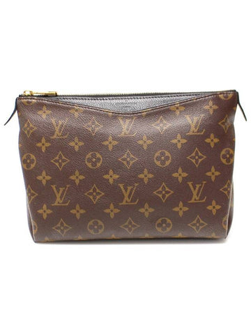 M64124 Monogram Canvas Noir Palace Beauty Case Pouch Clutch - LOUIS VUITTON - BALAAN 1