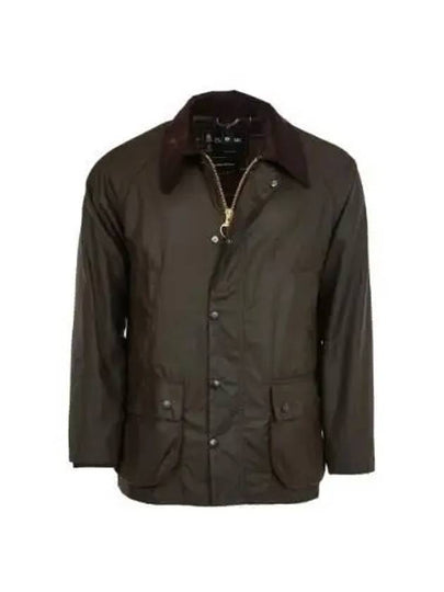 Men's Classic Bedale Wax Jacket Olive - BARBOUR - BALAAN 2