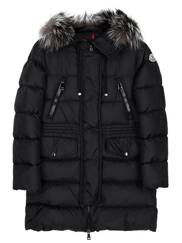 Aphroti Long Down Padded Jacket Black - MONCLER - BALAAN 2