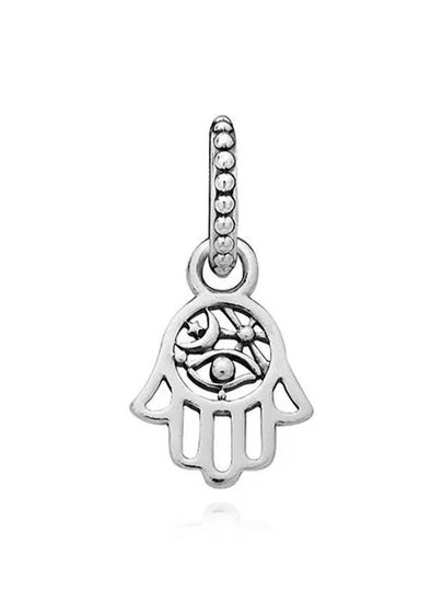 Protective Hamsa Hand Dangle Bracelet Charm Silver - PANDORA - BALAAN 2