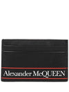 Logo Sprite Card Wallet Black - ALEXANDER MCQUEEN - BALAAN 1