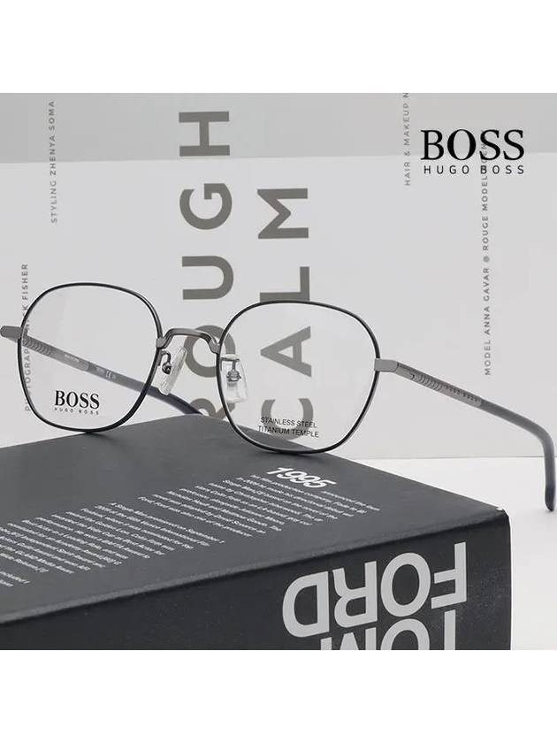 Hugo Boss titanium glasses frame BOSS1109F 9T9 stainless steel ultra light - HUGO BOSS - BALAAN 2