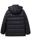 Men's Goose Down Quilted Hood Padded Black - SOLEW - BALAAN 3