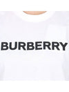 Logo Cotton Short Sleeve T-Shirt White - BURBERRY - BALAAN 7