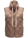 TREGIC padded vest camel TREGIC 085 - MAX MARA - BALAAN 2