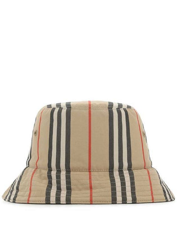 Embroidered Cotton Bucket Hat - BURBERRY - BALAAN 1