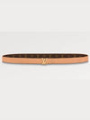 LV Iconic Reversible 20MM Leather Belt Brown - LOUIS VUITTON - BALAAN 3