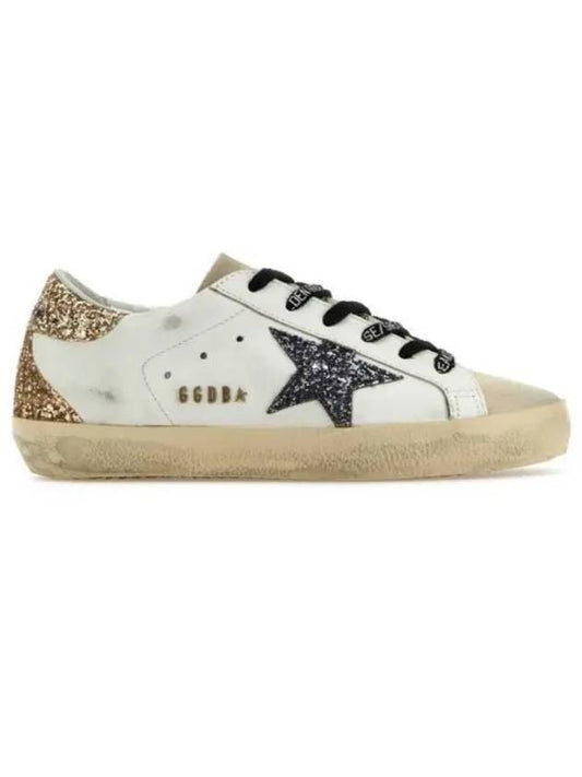 Super-Star Glittered Sneakers White - GOLDEN GOOSE - BALAAN 2