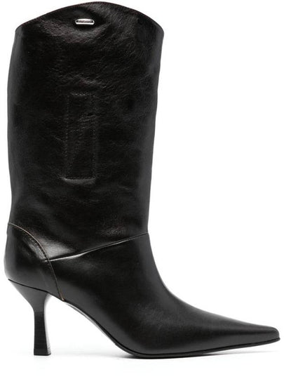 Envelope Leather Boots A4237EBT Top Dyed Black Leather B0110818832 - OUR LEGACY - BALAAN 2