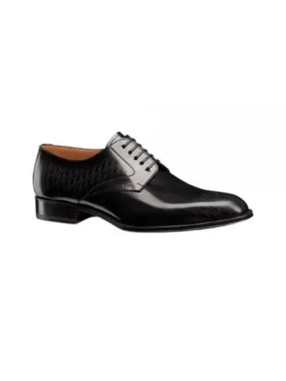 Timeless Oblique Leather Derby Black - DIOR - BALAAN 2