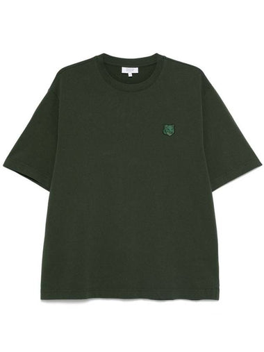 MAISON KITSUNÉ BOLD FOX HEAD PATCH OVERSIZE TEE SHIRT - MAISON KITSUNE - BALAAN 1