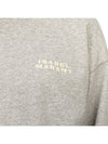 Shard Logo Print Sweatshirt Grey - ISABEL MARANT - BALAAN 11