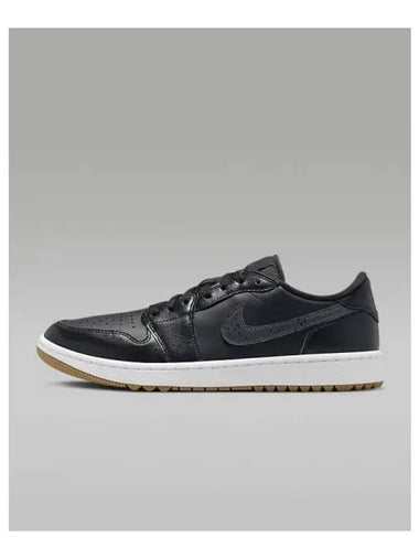 Air Jordan 1 Low G Golf Shoes Black Gum Medium Brown White Anthracite DD9315 005 698000 - NIKE - BALAAN 1