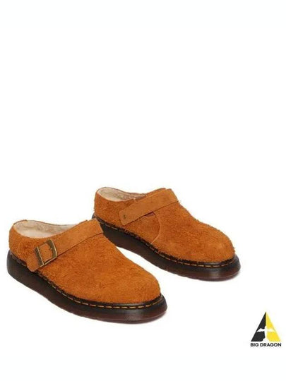 Isham Suede Mules Pecan Brown - DR. MARTENS - BALAAN 2