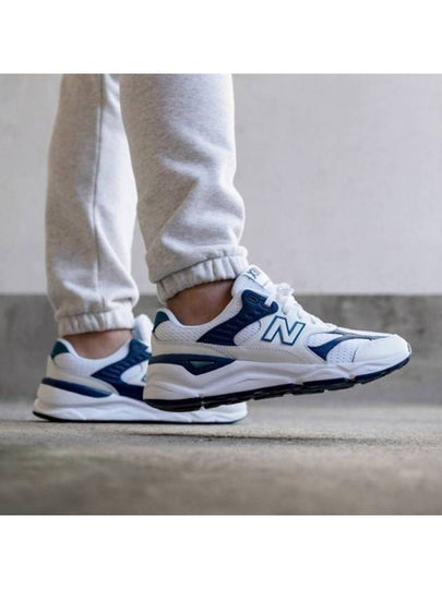 X-90 Low Top Sneakers Blue White - NEW BALANCE - BALAAN 2