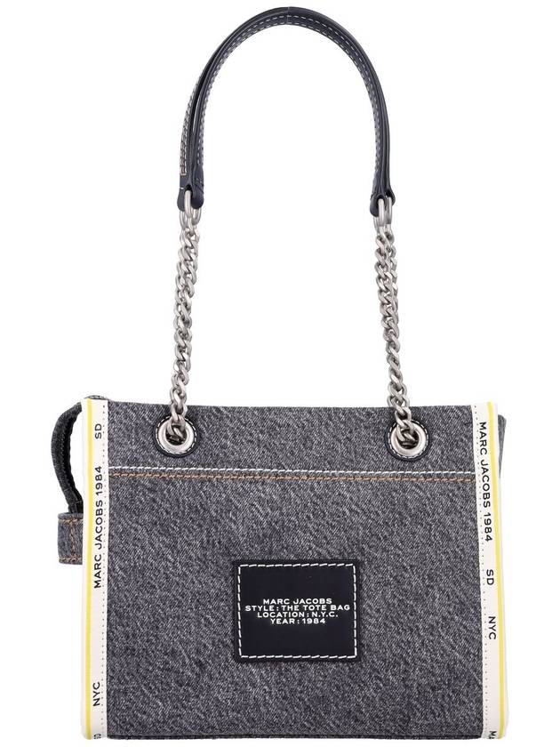 The denim chain small tote bag - MARC JACOBS - BALAAN 4