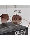 Sunglasses ML0236K 34F Brown Round Fashion Asian Fit - MONCLER - BALAAN 2