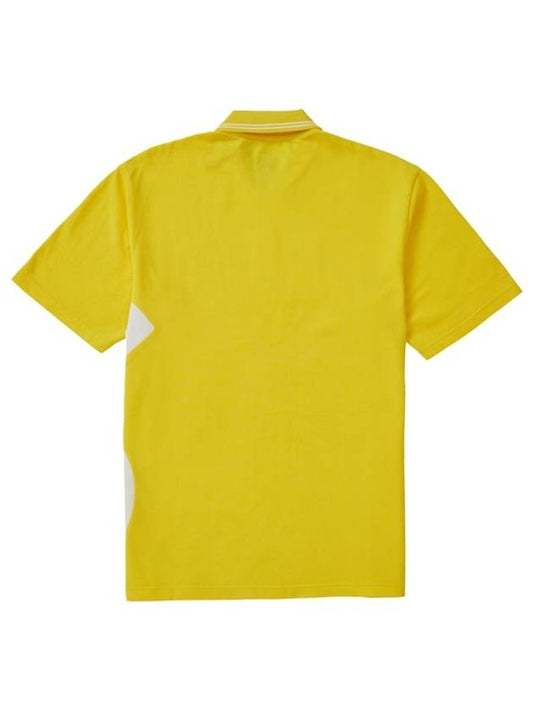 S logo polo short sleeve tshirt yellow s logo polo t shirt yellow - SUPREME - BALAAN 2