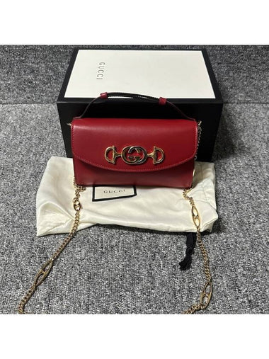 Zumi mini chain shoulder bag - GUCCI - BALAAN 1