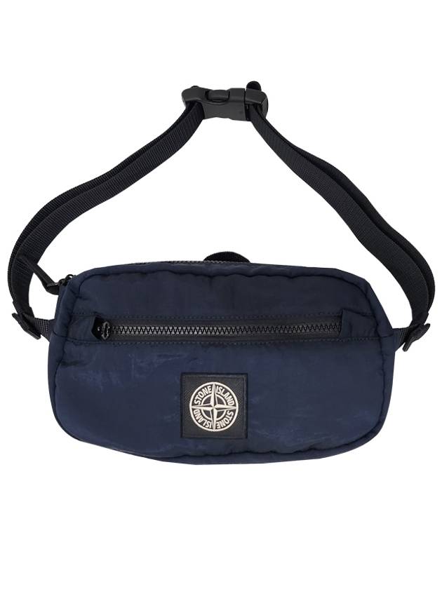 24SS Kids Junior Backpack 801691564 V0020 NAVYBLUE - STONE ISLAND - BALAAN 2