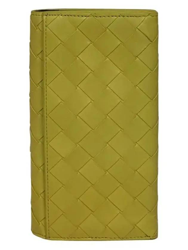 Intrecciato Long Wallet Green - BOTTEGA VENETA - BALAAN 3