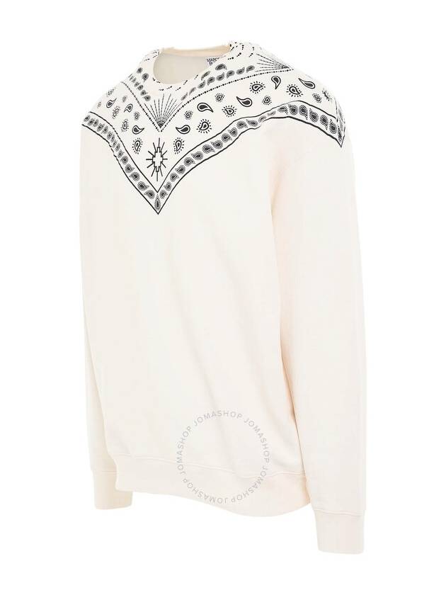 Marcelo Burlon Bandana Comfort Crewneck Sweatshirt, Size X-Small - MARCELO BURLON - BALAAN 3