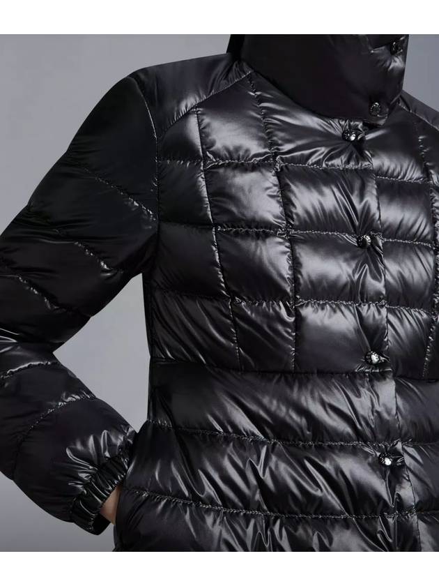 Aminia short down jacket black women's spring lightweight padding - MONCLER - BALAAN 4