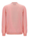 Bella Logo Embroidery Cardigan Pink - A.P.C. - BALAAN 3