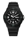 analog quartz watch black - CASIO - BALAAN 1