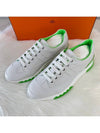 Trail Leather Low Top Sneakers Blanc - HERMES - BALAAN 3