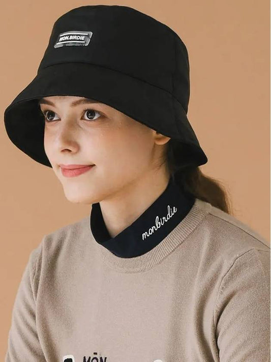 Mongbuddy PU Bucket Hat BLACK - MONBIRDIE GOLF - BALAAN 1