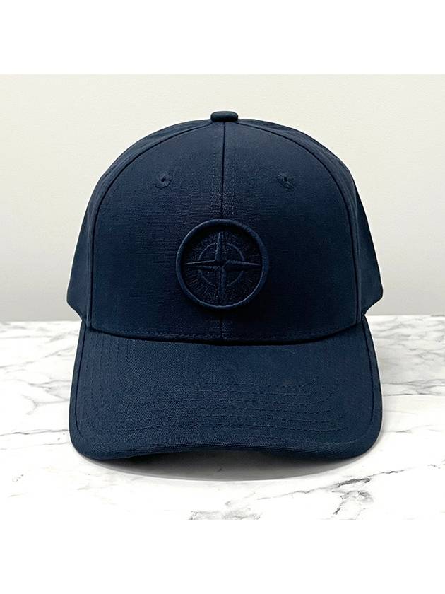 Kids Junior Hat 801691265 V0020 NAVY BLUE - STONE ISLAND - BALAAN 3