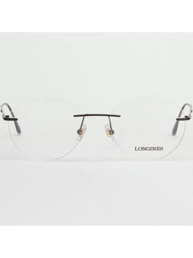 Glasses Frame LG5002H 002 Men Women Rimless Glasses - LONGINES - BALAAN 3