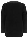 Diagonal Raised Fleece Sweatshirt Black - CP COMPANY - BALAAN 4