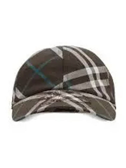 Check Ball Cap Green - BURBERRY - BALAAN 2